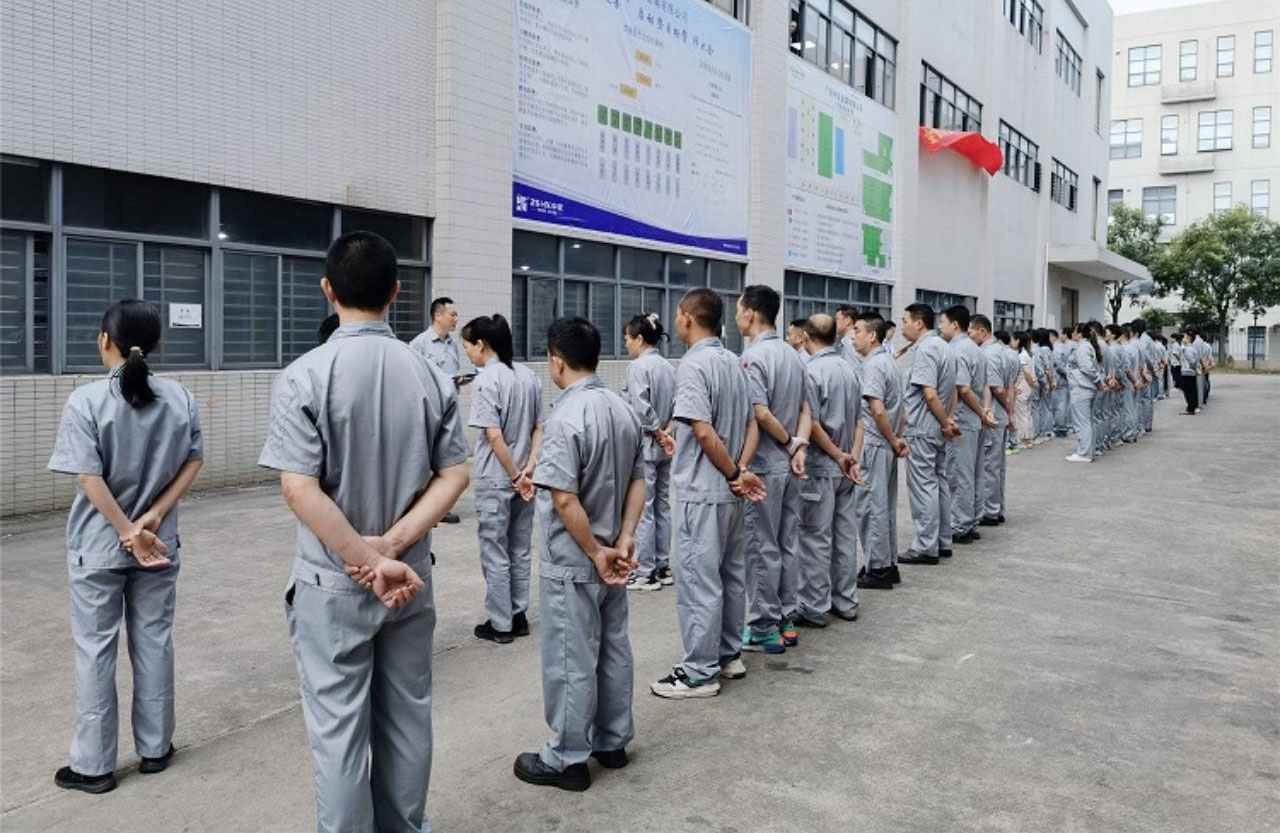 【我們的中實】精益生産,實現更高效産品輸出及服務